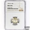 Image 1 : 1941-D Mercury Silver Dime NGC MS67 FB