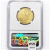 Image 2 : 1907 $10 Gold Eagle NGC MS61