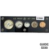 Image 1 : 1954 US Proof Coin Set (5 Coins)
