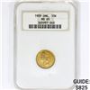 Image 1 : 1909 10K .13oz Denmark Gold NGC MS65