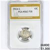 Image 1 : 1924-S Mercury Silver Dime PGA MS62 FSB