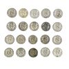 Image 1 : 1933-1943 MX Silver 20 Centavos (20 Coins)