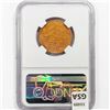 Image 2 : 1808 10 Cash 4.7g  India NGC Shipwreck