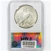 Image 2 : 1921 Silver Peace Dollar PGA MS63 High Relief
