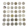 Image 1 : 1930-1943 MX Silver 20 Centavos (36 Coins)