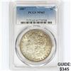 Image 1 : 1887 Morgan Silver Dollar PCGS MS65