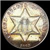 Image 1 : 1862 Silver Three Cent UNCIRCULATED