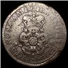 Image 2 : 1723 Rosa Americana 2 Pence NICELY CIRCULATED