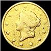 Image 1 : 1851-O Rare Gold Dollar LIGHTLY CIRCULATED