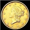 Image 1 : 1853 Rare Gold Dollar UNCIRCULATED