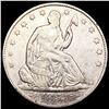 Image 1 : 1855-O Arws Seated Liberty Half Dollar CLOSELY UNC