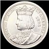 Image 1 : 1893 Isabella Silver Quarter HIGH GRADE