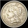 Image 1 : 1865 Nickel Three Cent CLOSELY UNCIRCULATED