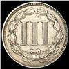 Image 2 : 1865 Nickel Three Cent CLOSELY UNCIRCULATED