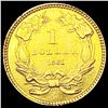 Image 2 : 1861 Rare Gold Dollar UNCIRCULATED