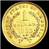 Image 2 : 1853 Rare Gold Dollar UNCIRCULATED