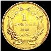 Image 2 : 1862 Rare Gold Dollar UNCIRCULATED