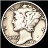 Image 1 : 1941/1-D Mercury Dime LIGHTLY CIRCULATED