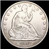 Image 1 : 1867 Seated Liberty Half Dollar NEARLY UNCIRCULATE