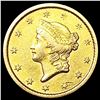Image 1 : 1851-O Rare Gold Dollar CLOSELY UNCIRCULATED