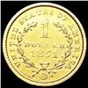 Image 2 : 1851-O Rare Gold Dollar CLOSELY UNCIRCULATED