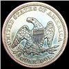 Image 2 : 1854 Arws Seated Liberty Quarter CLOSELY UNCIRCULA
