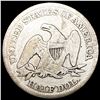 Image 2 : 1855 Arws Seated Liberty Half Dollar NICELY CIRCUL