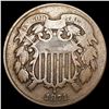 Image 1 : 1871 Two Cent Piece NICELY CIRCULATED