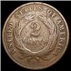 Image 2 : 1871 Two Cent Piece NICELY CIRCULATED