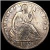 Image 1 : 1857 Seated Liberty Half Dollar NICELY CIRCULATED