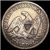 Image 2 : 1857 Seated Liberty Half Dollar NICELY CIRCULATED