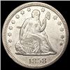 Image 1 : 1858 Seated Liberty Quarter NEARLY UNCIRCULATED