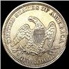 Image 2 : 1863 Seated Liberty Quarter CLOSELY UNCIRCULATED
