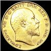 Image 1 : 1906 G. Britain .1178oz Gold 1/2 Sovereign CHOICE