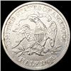 Image 2 : 1866-S Seated Liberty Half Dollar CLOSELY UNCIRCUL