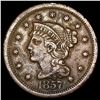 Image 1 : 1857 Lg Date Large Cent CLOSELY UNCIRCULATED
