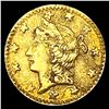 Image 1 : 1855 Round California Gold Quarter HIGH GRADE