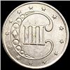 Image 2 : 1853 Silver Three Cent UNCIRCULATED
