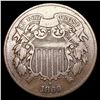 Image 1 : 1869 Two Cent Piece NEARLY UNCIRCULATED