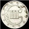 Image 2 : 1853 Silver Three Cent CLOSELY UNCIRCULATED
