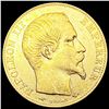 Image 1 : 1858-A France .1867oz Gold 20 Francs CLOSELY UNCIR