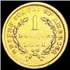 Image 2 : 1851 Rare Gold Dollar LIGHTLY CIRCULATED