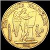 Image 1 : 1876-A France .1867oz Gold 20 Francs CLOSELY UNCIR