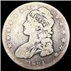 Image 1 : 1834 Lg Date Capped Bust Half Dollar NICELY CIRCUL