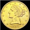 Image 1 : 1903 $5 Gold Half Eagle UNCIRCULATED