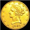 Image 1 : 1901-O $10 Gold Eagle CLOSELY UNCIRCULATED