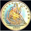 Image 1 : 1857-S Seated Liberty Half Dollar CHOICE BU
