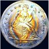 Image 1 : 1867 Seated Liberty Dollar UNCIRCULATED +