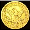 Image 2 : 1843-C $2.50 Gold Quarter Eagle CLOSELY UNCIRCULATED