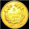 Image 2 : 1883 $3 Gold Piece UNCIRCULATED